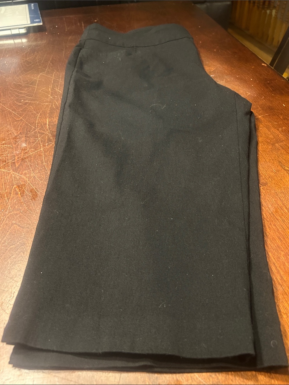 Terra & Sky Black Pencil Skirt